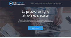 Desktop Screenshot of easyconstat.com